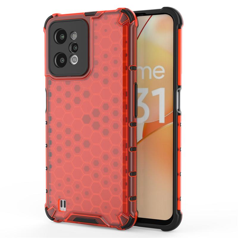 

For OPPO Realme C31 Case Soft Silicone Armor Shockproof Bumper Clear Protection Phone Case For RealmeC31 RMX3501 C 31 Back Cover For Realme C31