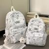 Zaino Scolastico per Studente delle Medie Zaino da Viaggio da Uomo a Grande Capacità con Stampa a Stelle da Donna