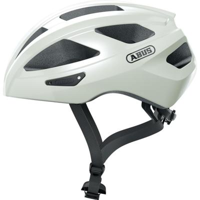 Casque de vélo ABUS MACATOR Blanc Perle L MACATOR BLANC PERLE Visière Amovible Incluse (57-61cm) []