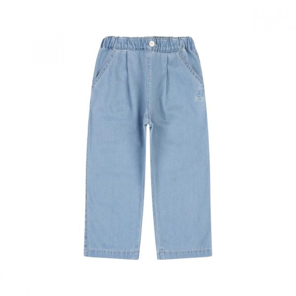 Kangol Kids Cool Denim Straight Pants Blue Rb 0111 Blue/100