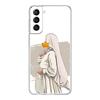 Phone Case For Samsung Galaxy S25 S24 S23 FE S22 Ultra S20 S21 5G S10 S9 Plus S10E S8 Soft Clear Cover Muslim Arabic Girl