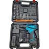 Cross 21V Brushless Dual-Speed Rechargeable Drill with Lithium Battery & High-Power Electric Screwdriver Set for Household Use.