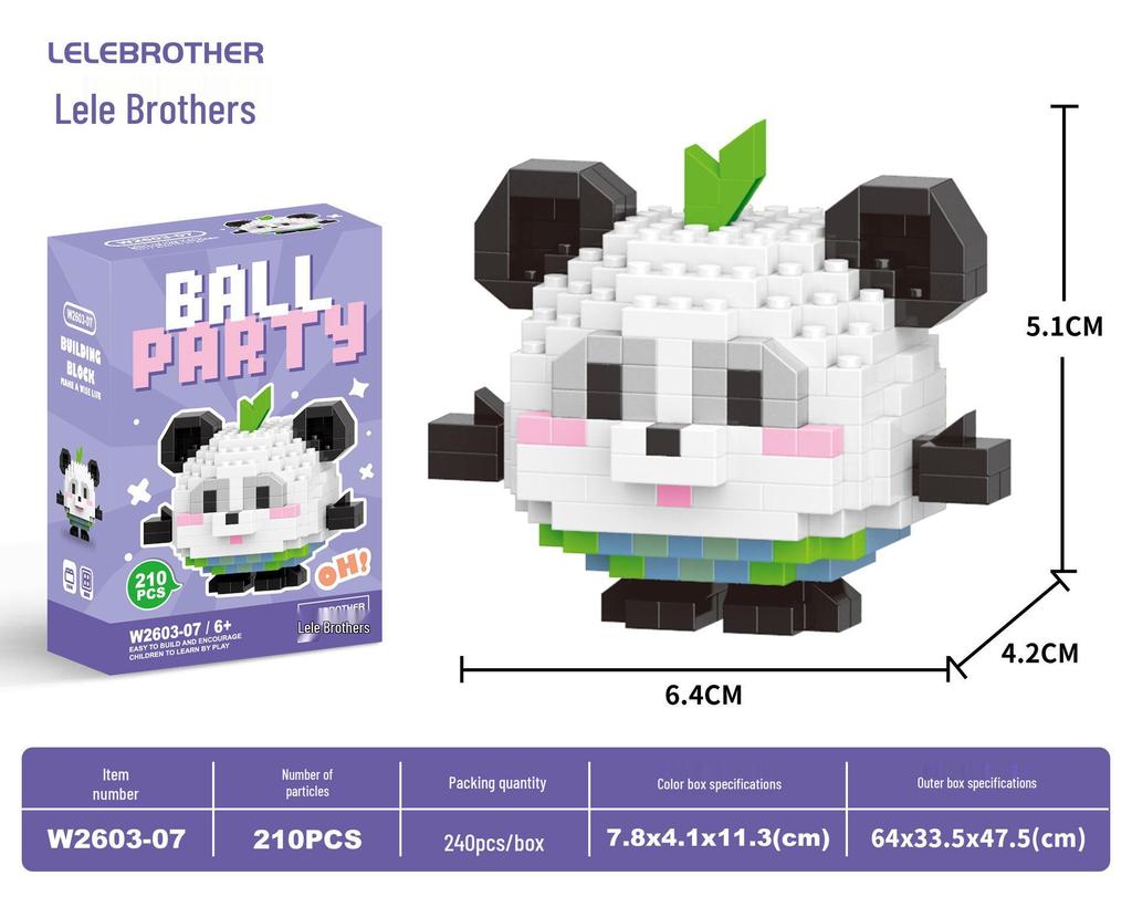 Compatible Lego Micro Building Block Cartoon Figurines - Children's Educational Desktop Toys