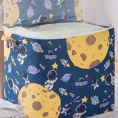 Aufbewahrungsbehälter für Kleidung, süße Teddybär-Aufbewahrungstasche für Steppdecken, Kleiderschrank-Sortiereimer, Schrank-Aufbewahrungsbox, Decken-Sortierbox