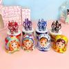 7Pcs Nail Tools Nail Clipper Set Russian Nesting Doll Style Nail Clipper Kit Manicure Nail Polishing Shaping Trimming Tool