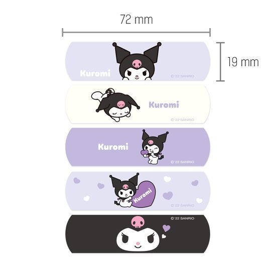 Sanrio Characters Kuromi Band (10 sheets)