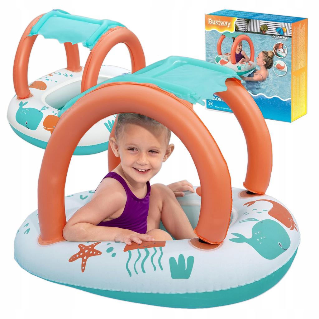 [PACZA] Inflatable Boat Pontoon for Swimming Bestway 34203 K282