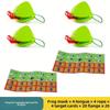Masque de Grenouille Langue qui Remue Lèche Cartes Jeux de Plateau pour Enfants Jouets de Fête Familiale Antistress Drôle Jeu de Puzzle de Bureau Jouets