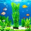 Artificial Aquarium Decor Plants Underwater Water Grass Aquatic Plastic Plants for Fish Tank Aquarium Landscape Decoration