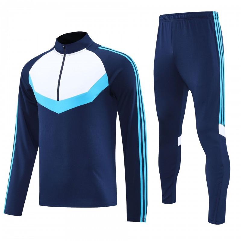 Men Women Sportswear Set Long Sleeve Half-Zip Quick Dry Training Top Pants Running Gym Fitness Winter