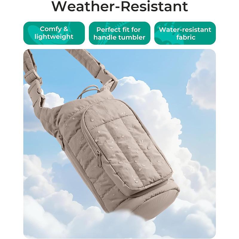 Universal Travel Water Bottle Bag For Outdoor Sports With Large Capacity And Multifunctionality