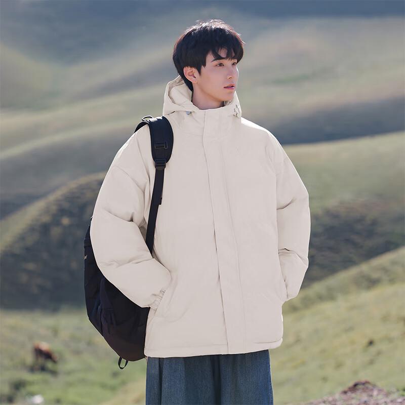 MEDE Men's Winter Hooded Padded Jacket