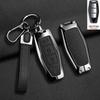 2 3 4 Buttons Auto Intelligent Key Fob Cover Case Key Ring Fit For Mitsubishi Outlander Control Smart Key Fob Mount Auto Accessories