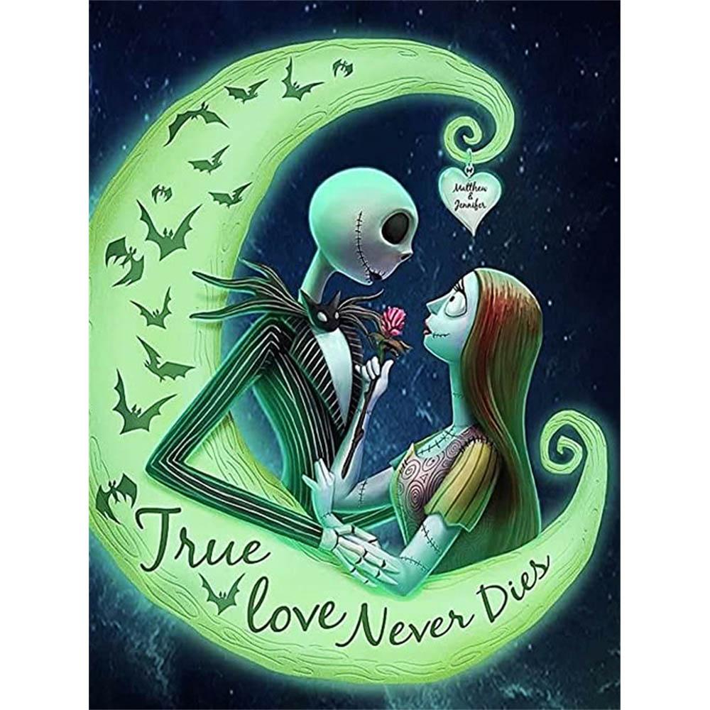 Disney Diamond Mosaic The Nightmare Before Christmas Painting Sally Jack Skellington Embroidery Picture Mosaic Home Decor