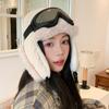 Winter Hat Women's Big Head Circumference Shows Small Face Versatile Lei Feng Hat Thickened Warm Ski Cold Bag Head Hat