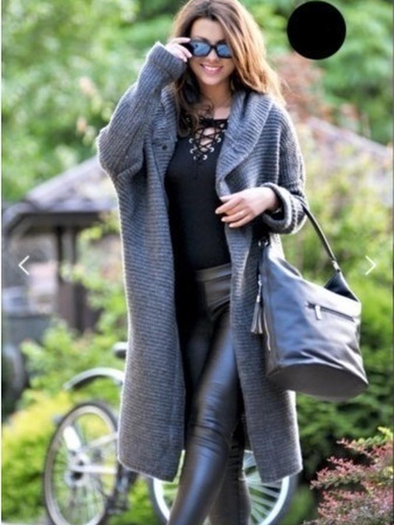 Autumn Bestseller Amazon Knit Sweater Women's Long Sleeve Cardigan