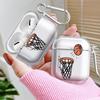 Case For Airpods Pro3 Pro 1 2 4 3 Pro2 Clear Earphone Cases Cover Play Basketball