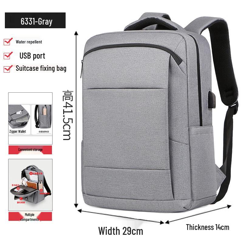 Li Shen Men s Premium Business Laptop Backpack