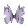50pcs 4CM Organza Fabric Butterfly Appliques 3D Sewing Craft Decoration  Hair Clip Accessories
