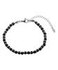 Iamj Volca Black Gemstone Bracelet