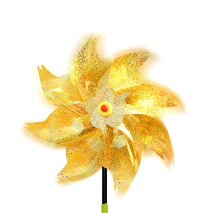 6pcs Bird Repellents Windmills Multifunction Garden Yard Party Background
