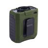 10000mAh Portable Waist Clip Fan Outdoor Portable Cooling Fan With 5 Speeds & Flashlights for Outdoor Camping Travel