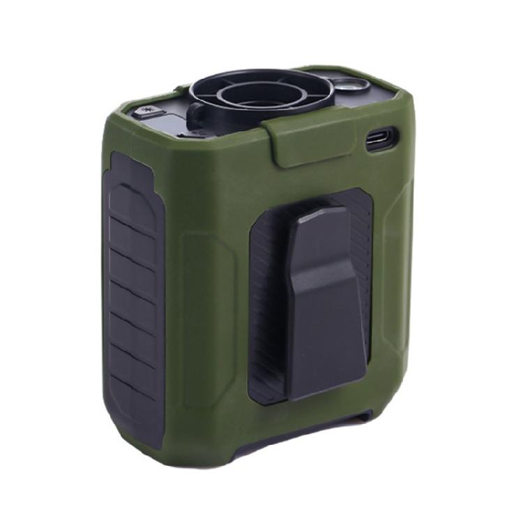 10000mAh Portable Waist Clip Fan Outdoor Portable Cooling Fan With 5 Speeds & Flashlights for Outdoor Camping Travel
