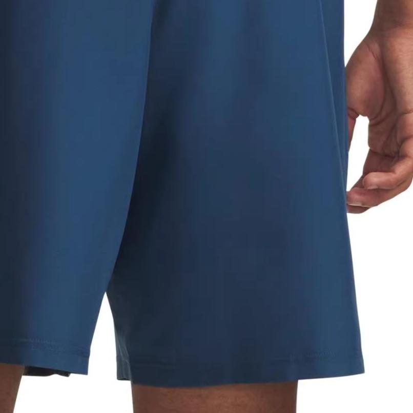 Under Armour Tech SS26 Breathable Solid Color Elastic Waist Mid Rise Sports Shorts Men shorts 1383356-498