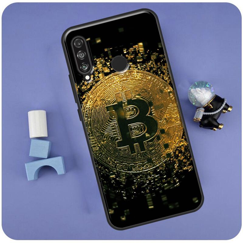 Bitcoin BTC For Huawei Nova Y70 Y91 Y90 Y60 Y61 Y72 Y73 3i 7i 8i 11i 12i 9 10 SE P20 P30 P40 Lite Case