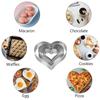 5Pcs Pentagram Shaped Heart Cookie Cutter Set Stainless Steel Pastry Cutters  Cookie Making