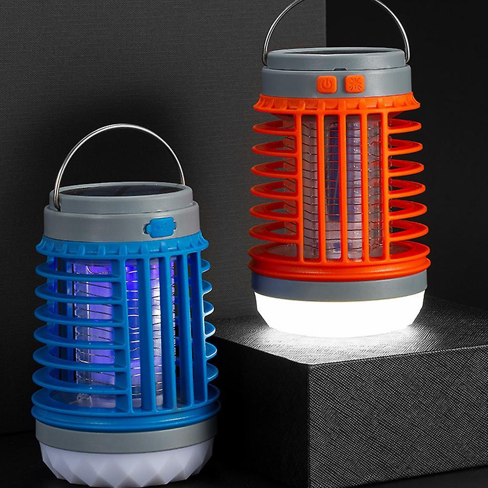 LED Mosquitoes Zappers Lamp with Flashlight Multifunctional Repellent Light for Backyard Camping
