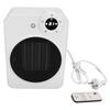 Dog House Heater Fast Heating 3 Gears Low Noise Wide Angle Mini Space Heater with Remote Control