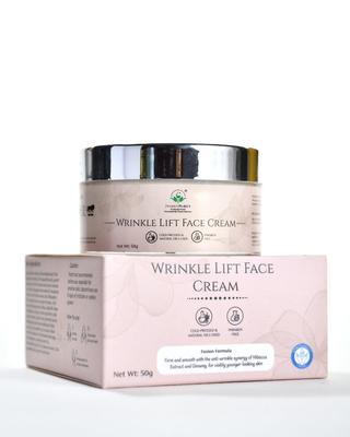 PrakritPurity Faltenlifting Anti-Aging Gesichtscreme | Reduziert dunkle Flecken & feine Linien | 100 Prozent natürlich | Für Frauen und Männer | Geeignet für fettige,