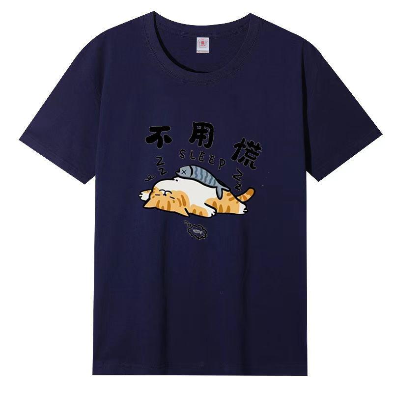 Tricou cu mâneci scurte Vară Nouă Cămașă de corp imprimată cu desene animate pentru femei Topuri cu mâneci pe jumătate