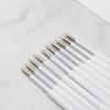 10-20pcs 0.7MM Ballpoint Pen Plastic G2 Refills Blue/Black Ink  for Pens Writting Parts Office Stationery