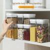 Rectangular Airtight Food-Grade Noodle Storage Jar for Kitchen