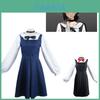 Exquisite East Mountain Little Red Cosplay Costume In Blue And Black