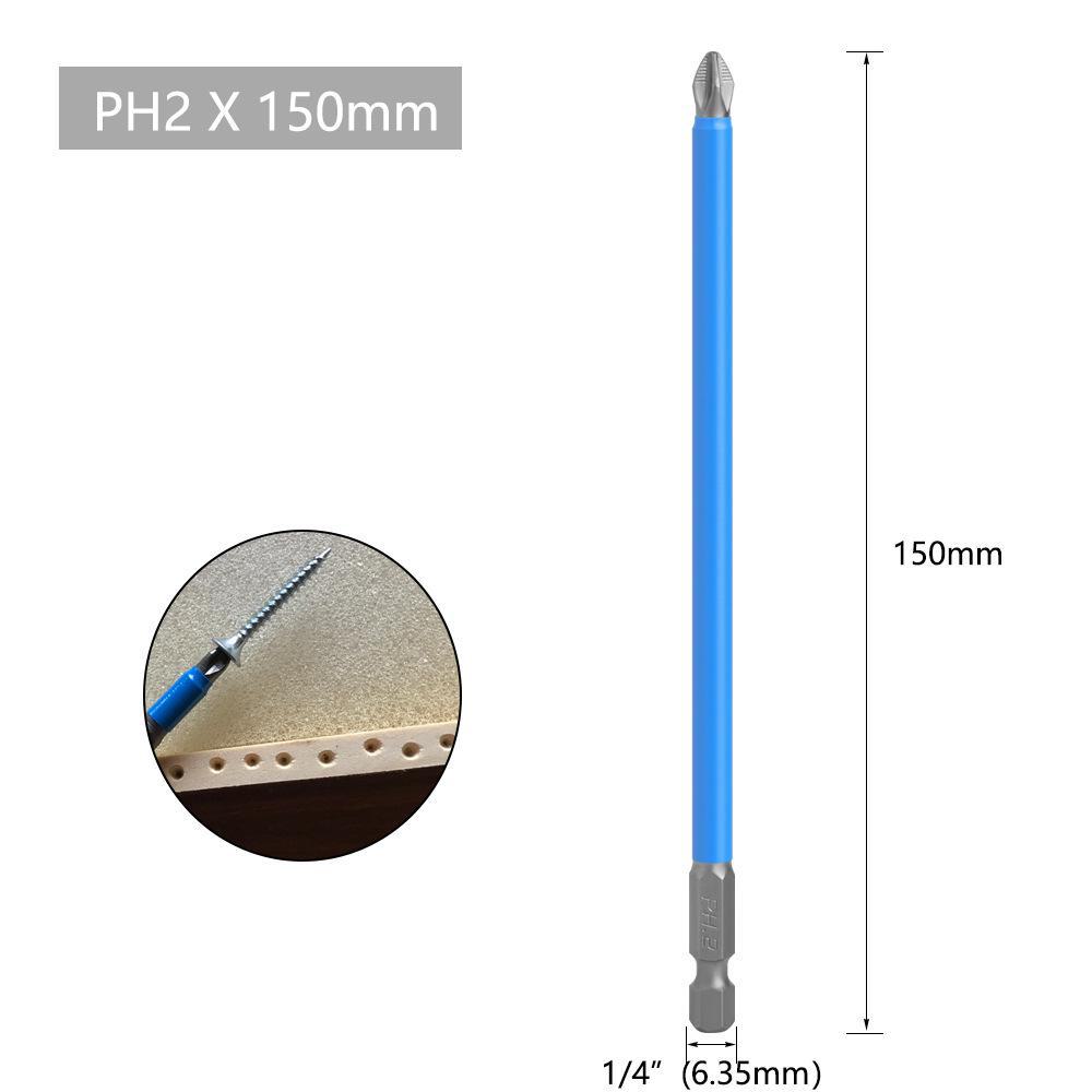 High-Quality Non-Slip S2 Steel Magnetic Screwdriver Drill Head