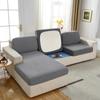Wodoodporny Pokrowiec na Poduszkę Siedziska Sofy 1/2/3/4-osobowy Żakardowy Elastyczny Ochraniacz Mebli Pokrowce na Sofę w Kształcie L