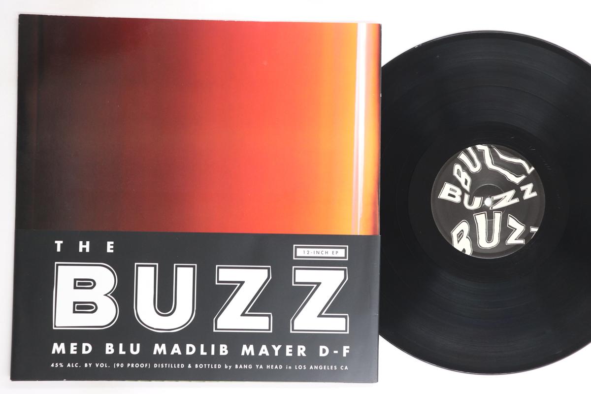 

12inch Record M.E.D., BLU, MADLIB - The Buzz BYH003 Bang Ya Head 2013 US Obi Rap & Hip-Hop/R&B Used