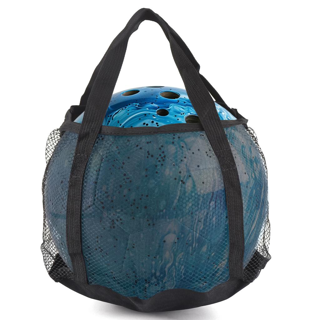 Single Bowling Bag Mesh Sports Bag Bowling Ball Tote Bag Bowling Ball Carrier Bag