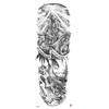 Waterproof Full Arm Flower Tattoo Stickers