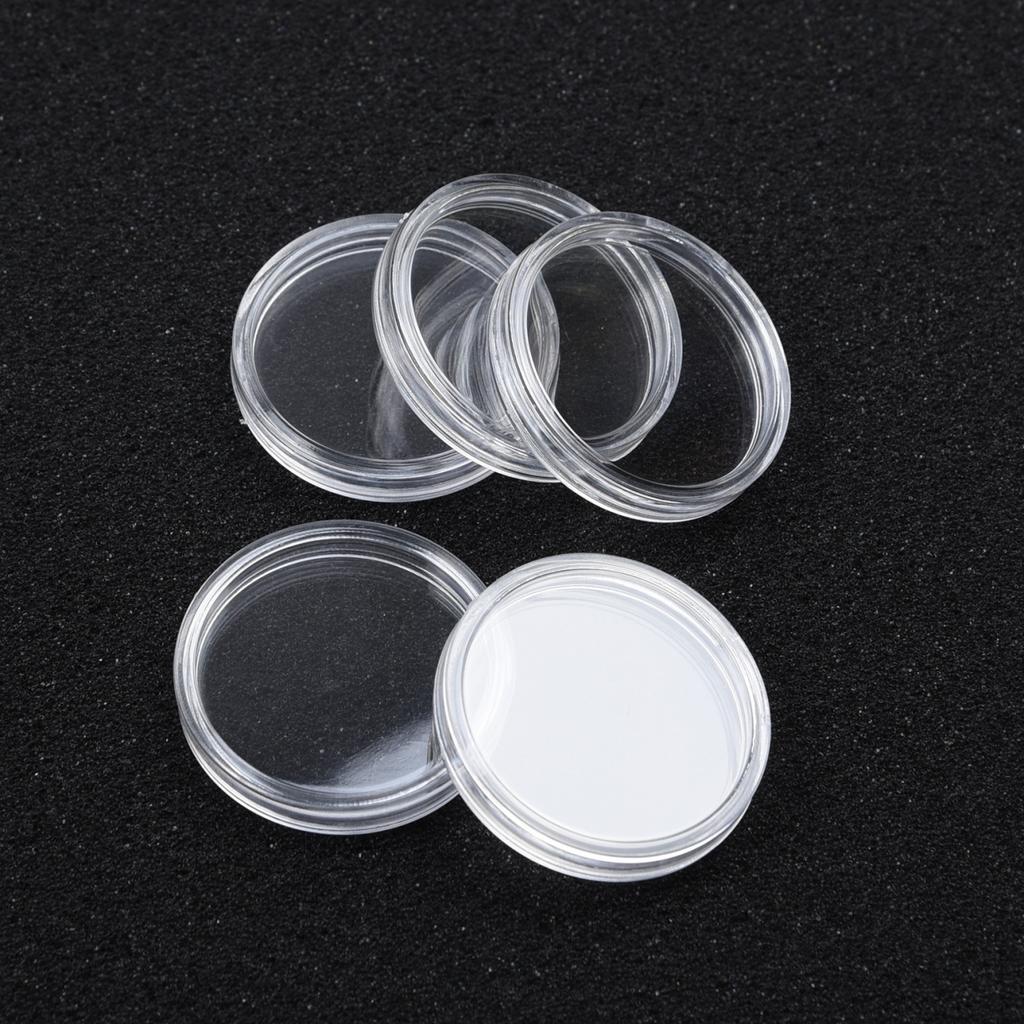 Coin Boxes Plastic Storage Collectibles Cases Display Anti-scratch Fashion
