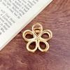 Small Metal Shark Hair Clip for Girls - Korean Internet Celebrity Style Claw Clip Hair Accessory