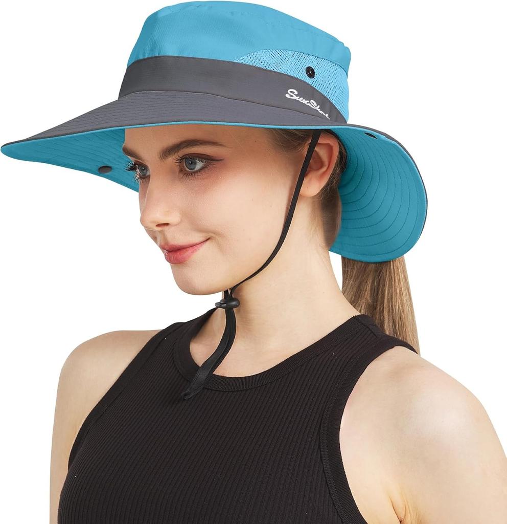 1 ks Dámský klobouk typu bucket Letní klobouk do slunce Venkovní klobouk Pro ochranu před sluncem Prodyšný Rybářský klobouk