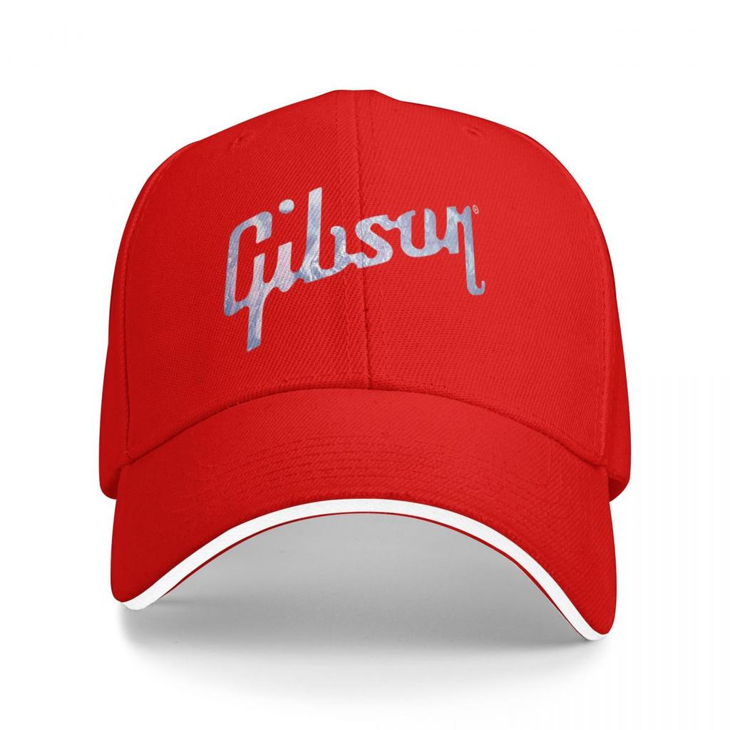 Unisex baseballové čepice Gibsons Music 1894 Logo Outdoor Streetwear Letní sportovní baseballové čepice Hip Hop čepice Kšiltovky