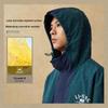 Li-Ning Lettuce Edge Water-Resistant Windbreaker With Hood Unisex Outerwear Reflection-Blue Deep-Navy-Blue Off-White AFDU927-1