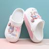 Cute And Breathable Cartoon Kids Summer Clogs For Girls With Non-slip Design