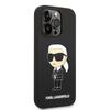 Etui do iPhone 14 Pro Karl Lagerfeld MagSafe Silicone Ikonik Czarne