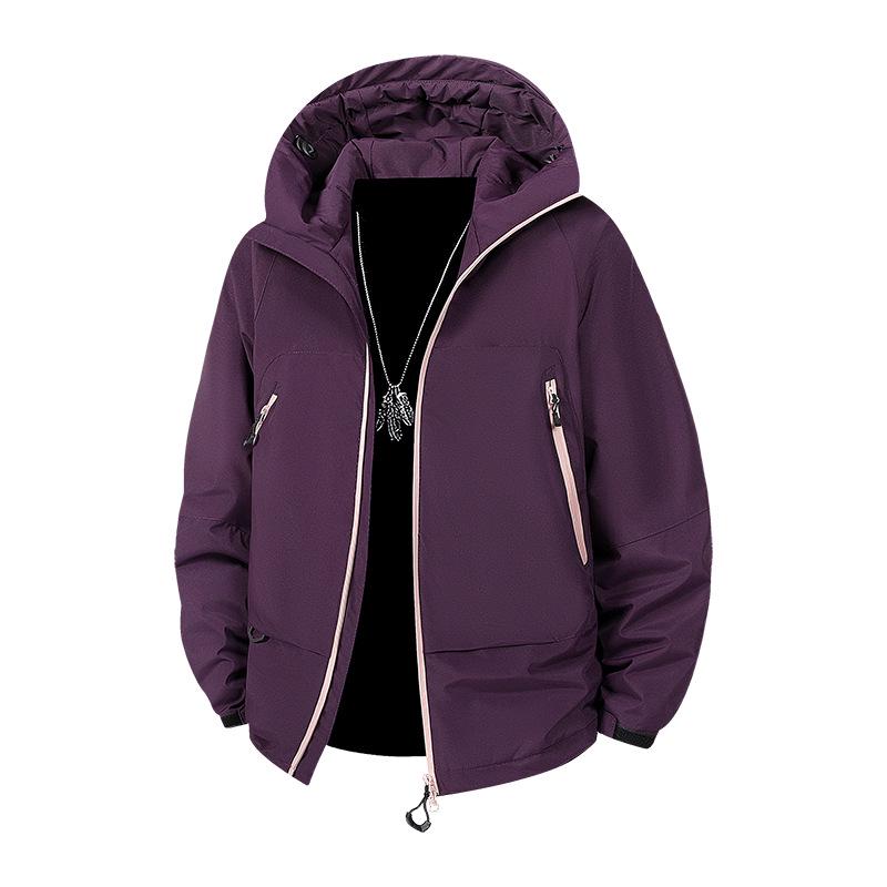 Wasserdichte Graphen-Kapuzen-Skijacke für Herren - Winterkollektion 2025